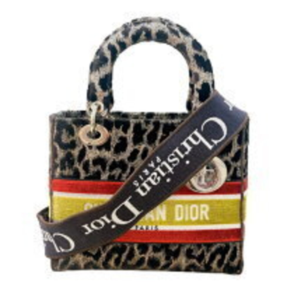 Christian Dior Lady Delight Velvet Shoulder Bag